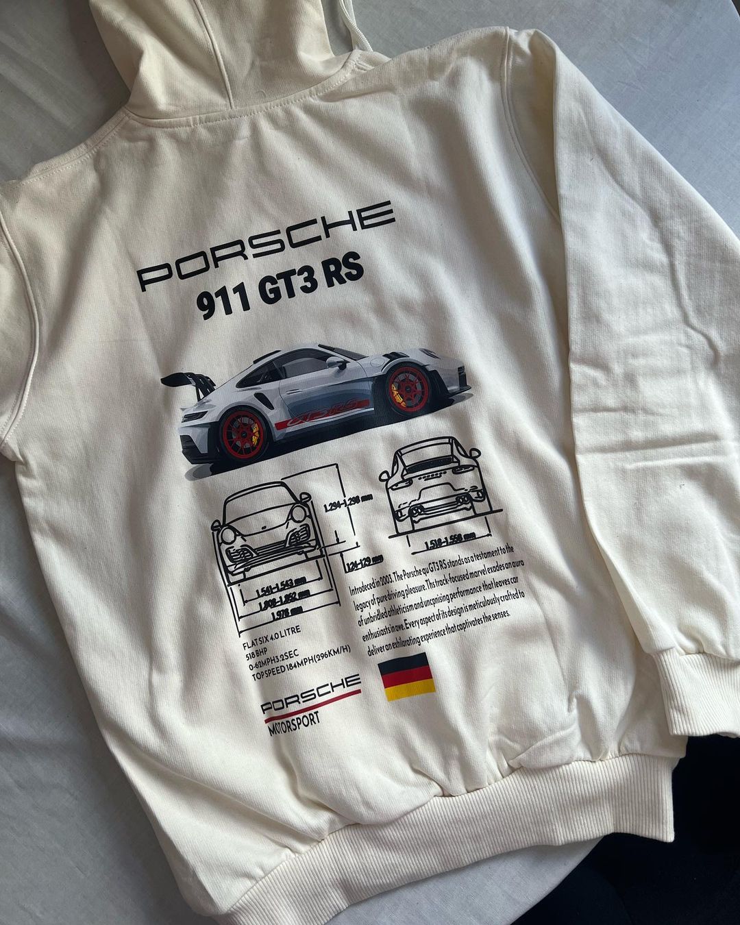 Wildbeast Porsche 911 Relaxed Fit Hoodie | Car Enthusiast Streetwear - wildbeast